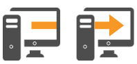 Transfer between PCs